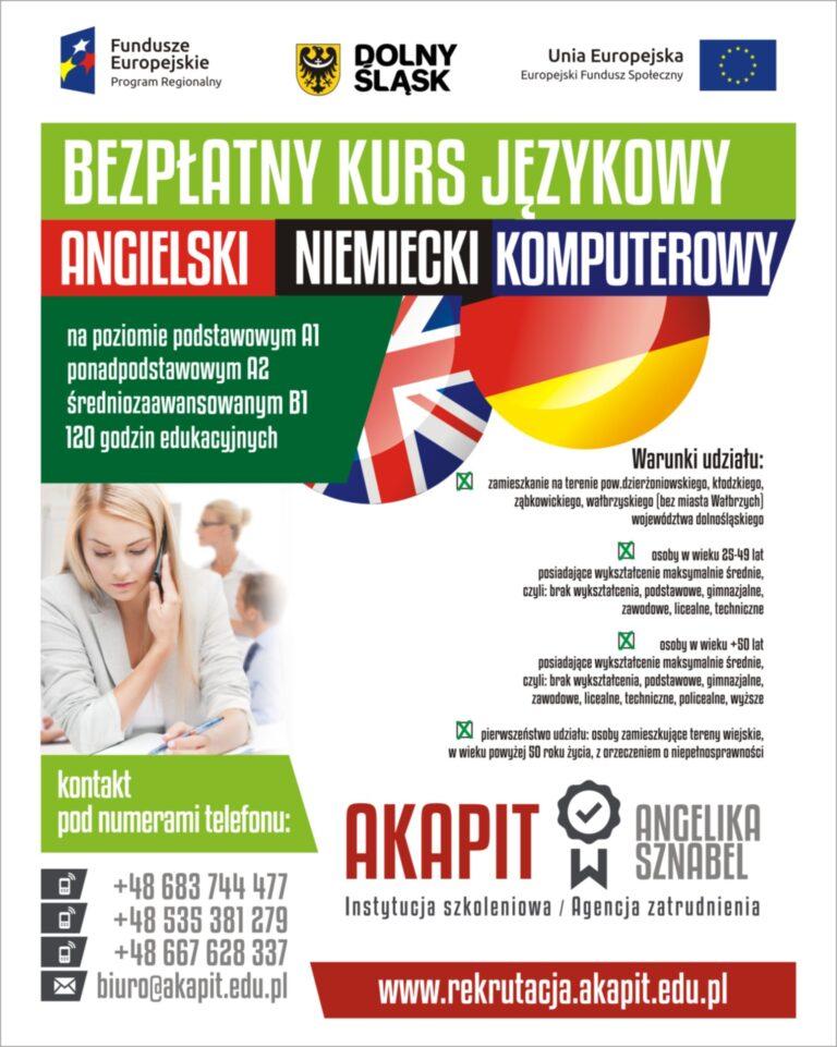 BEZPŁATNY KURS JĘZYKA NIEMIECKIEGO