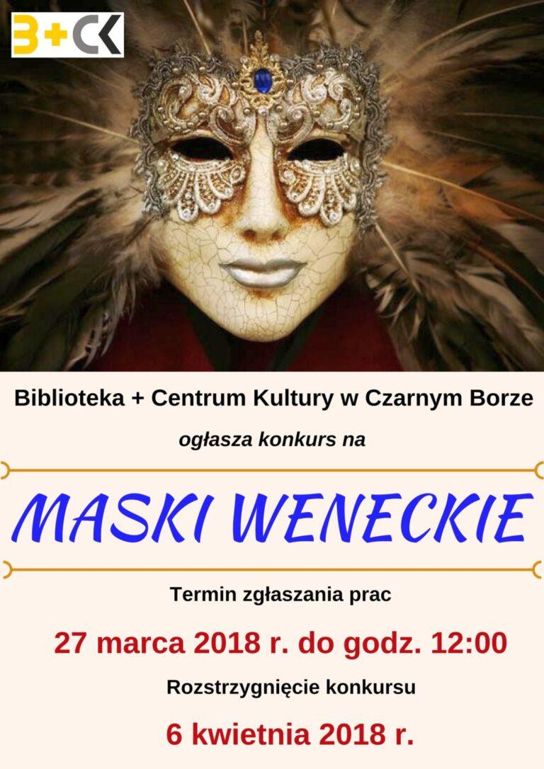 Konkurs pt. MASKI WENECKIE