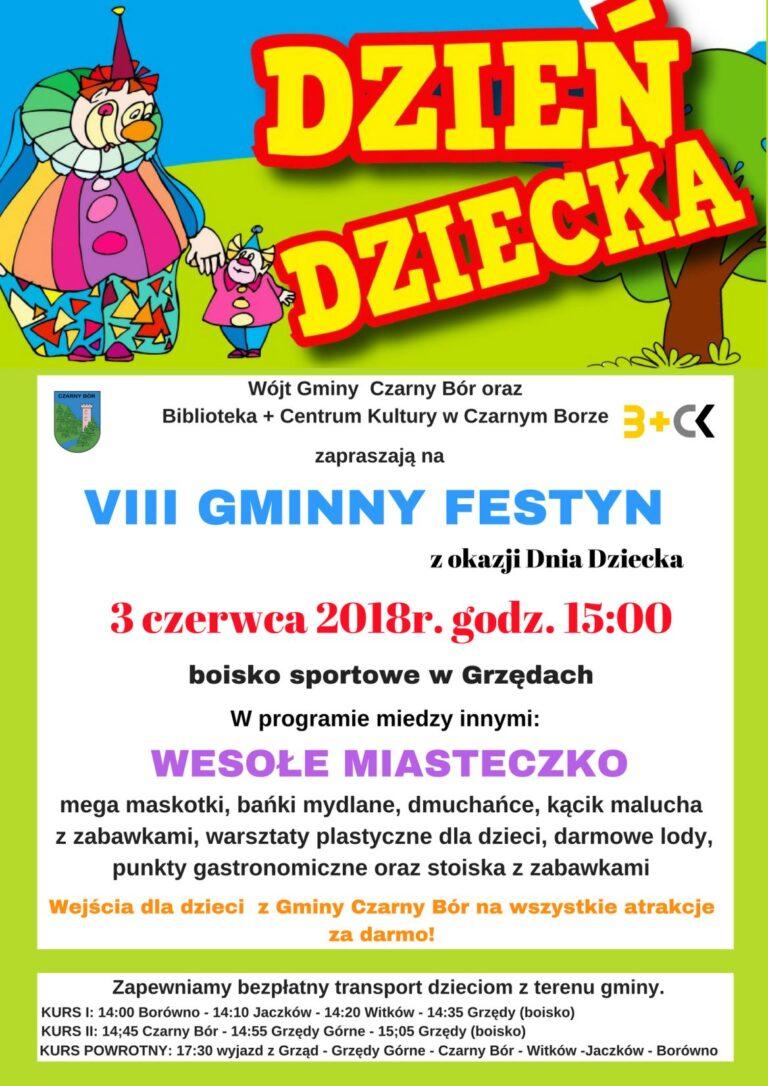 VIII GMINNY DZIEŃ DZIECKA