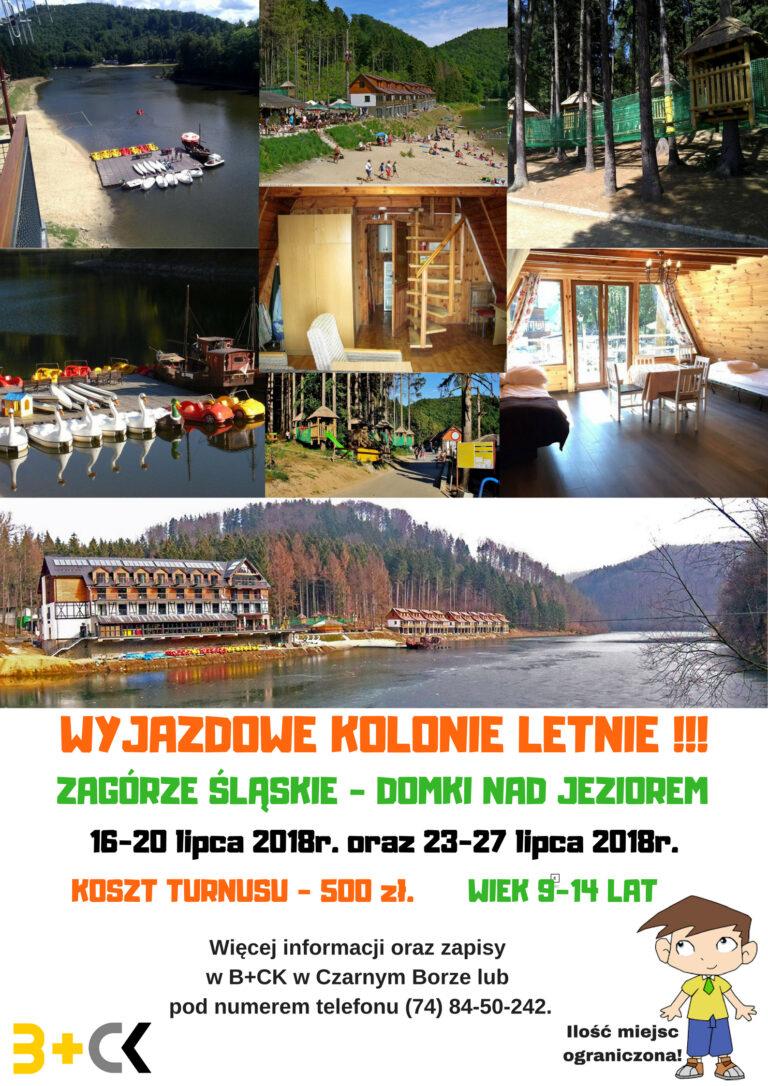 KOLONIE LETNIE W ZAGÓRZU ŚLĄSKIM!