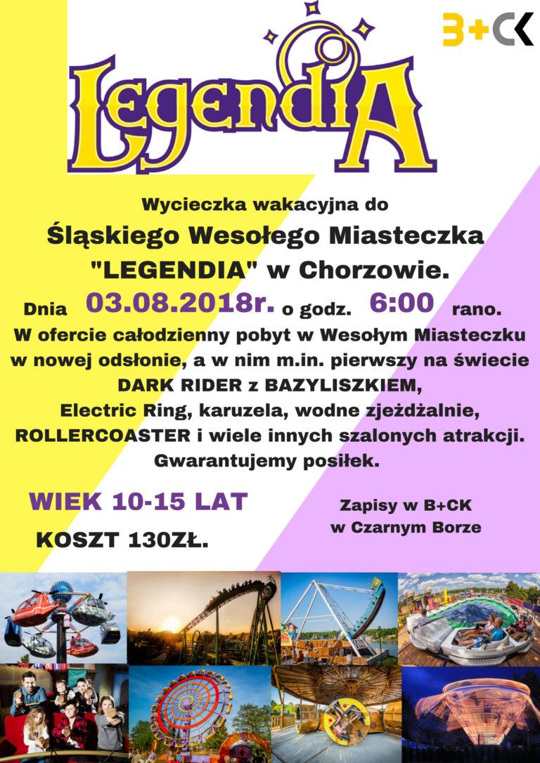Wycieczka do Śląskiego Wesołego Miasteczka „LEGENDIA” w Chorzowie!