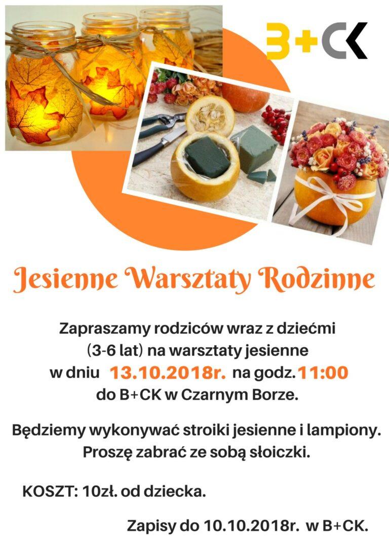 Jesienne Warsztaty Rodzinne!!!