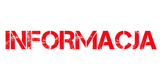 Informacja!!!