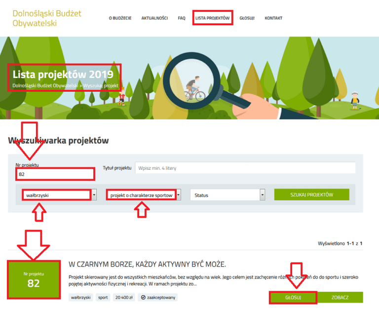 GŁOSUJ NA WSPÓLNY PROJEKT UKN MELAFIR I B+CK W CZARNYM BORZE