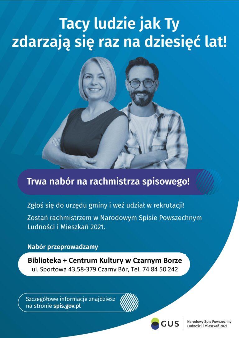 NABÓR NA RACHMISTRZA SPISOWEGO – nowy termin