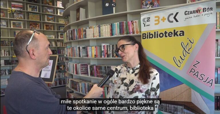 Reportaż video ze spotkania z Ałbeną Grabowską w B+CK