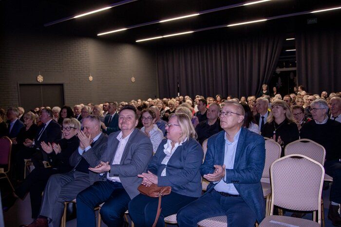 Zaproszeni goście podczas koncertu noworocznego 2026 w B+CK w Czarnym Borze