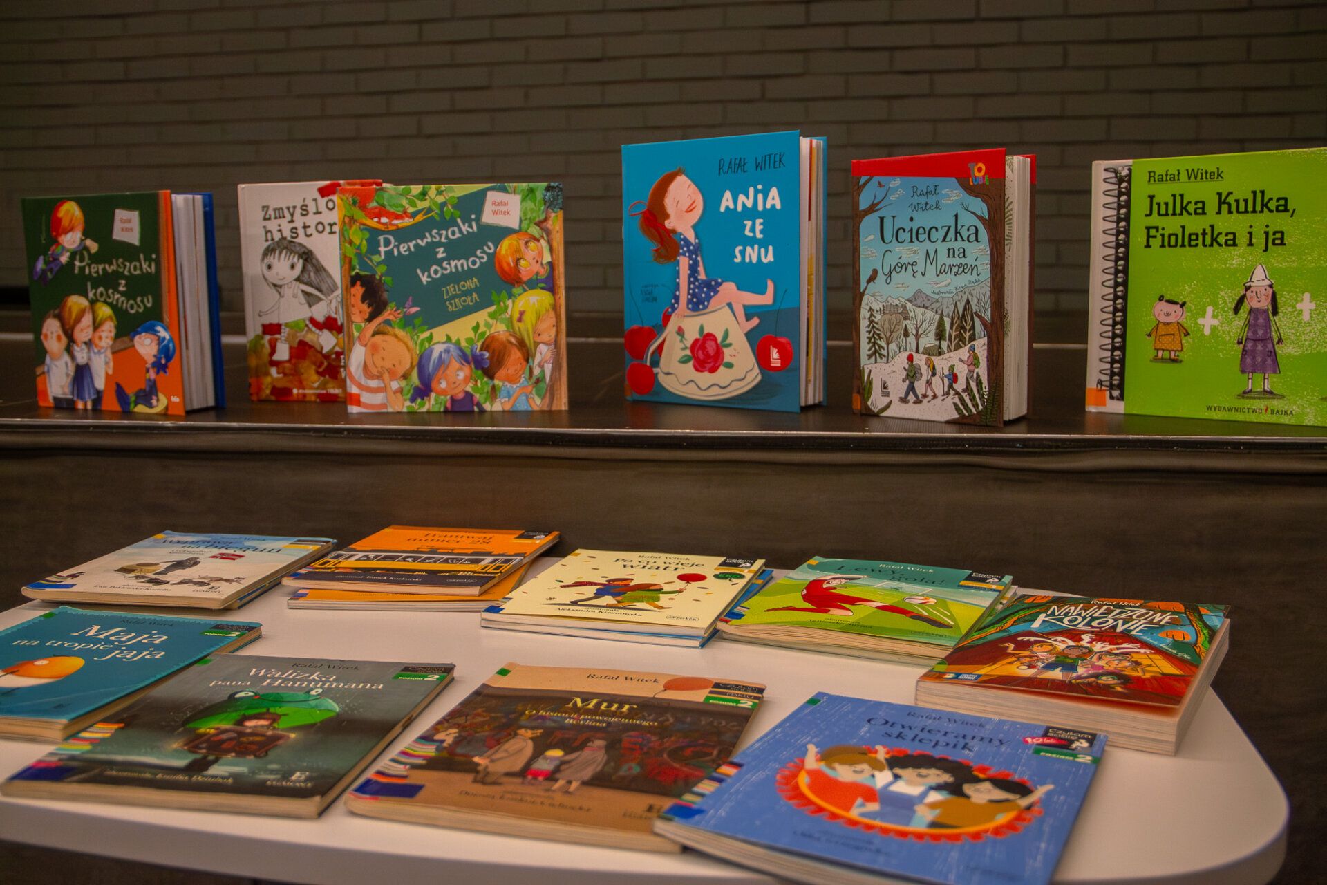 Biblioteczne egzemplarze opwiadań R. Witka