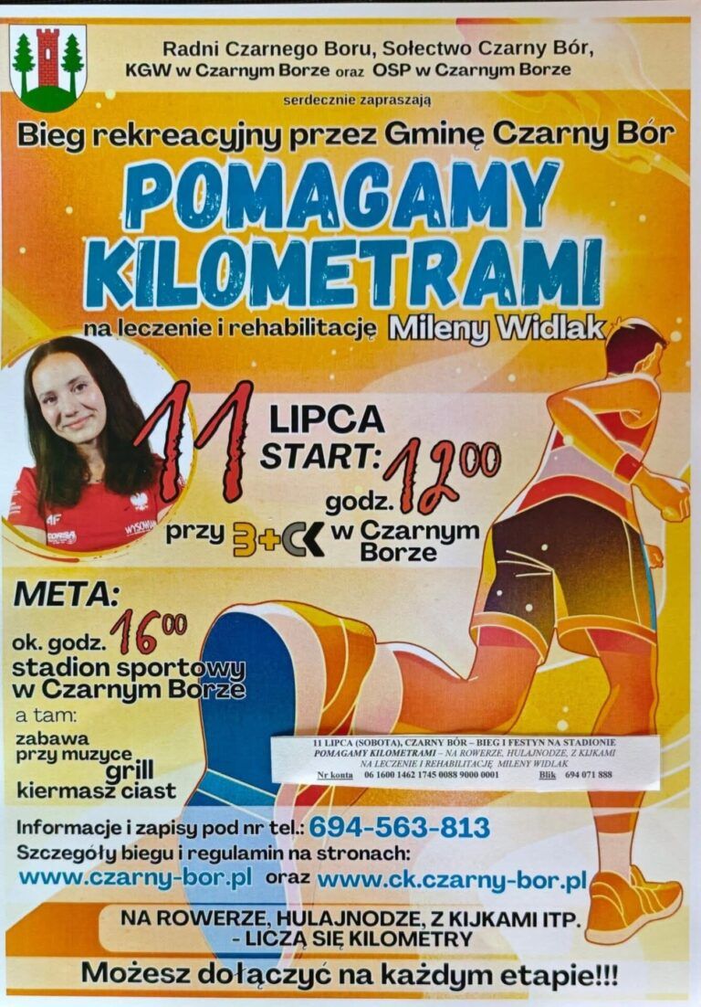 REGULAMIN BIEGU „POMAGAMY KILOMETRAMI”